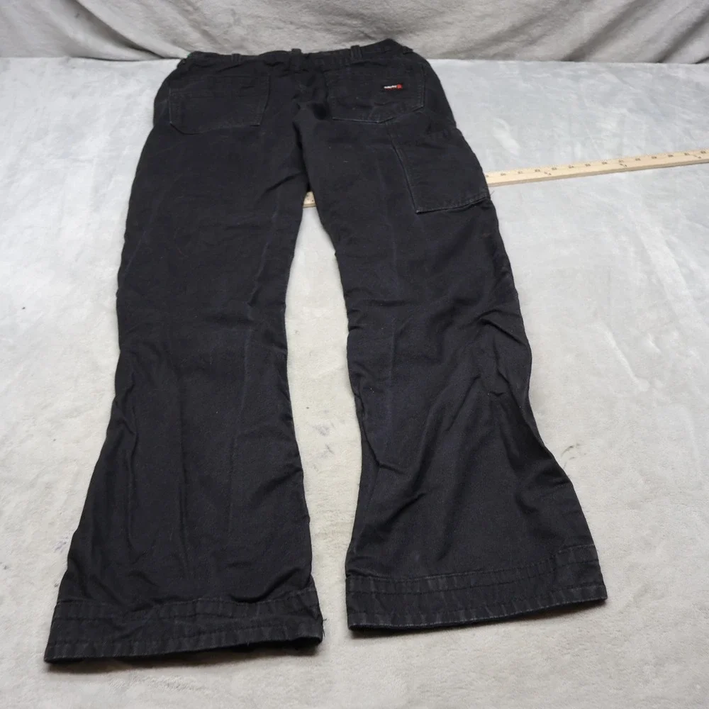 Ariat FR Pants Mens 29x36 Black Low Rise M4 Boot Cut Flame Resistant Rugged Work